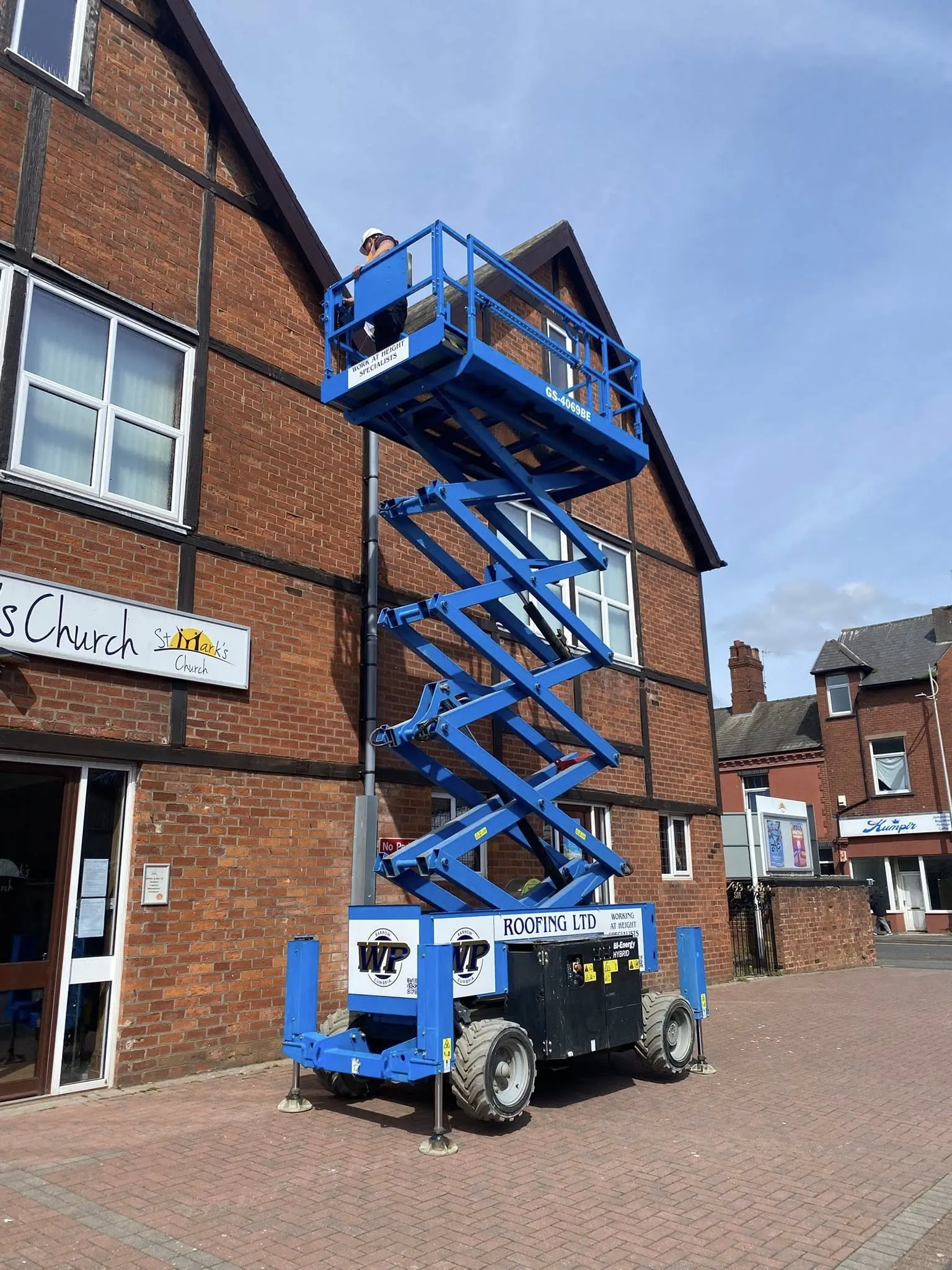 Working at Heights project — WP Roofing & Building Ltd, Cumbria #3