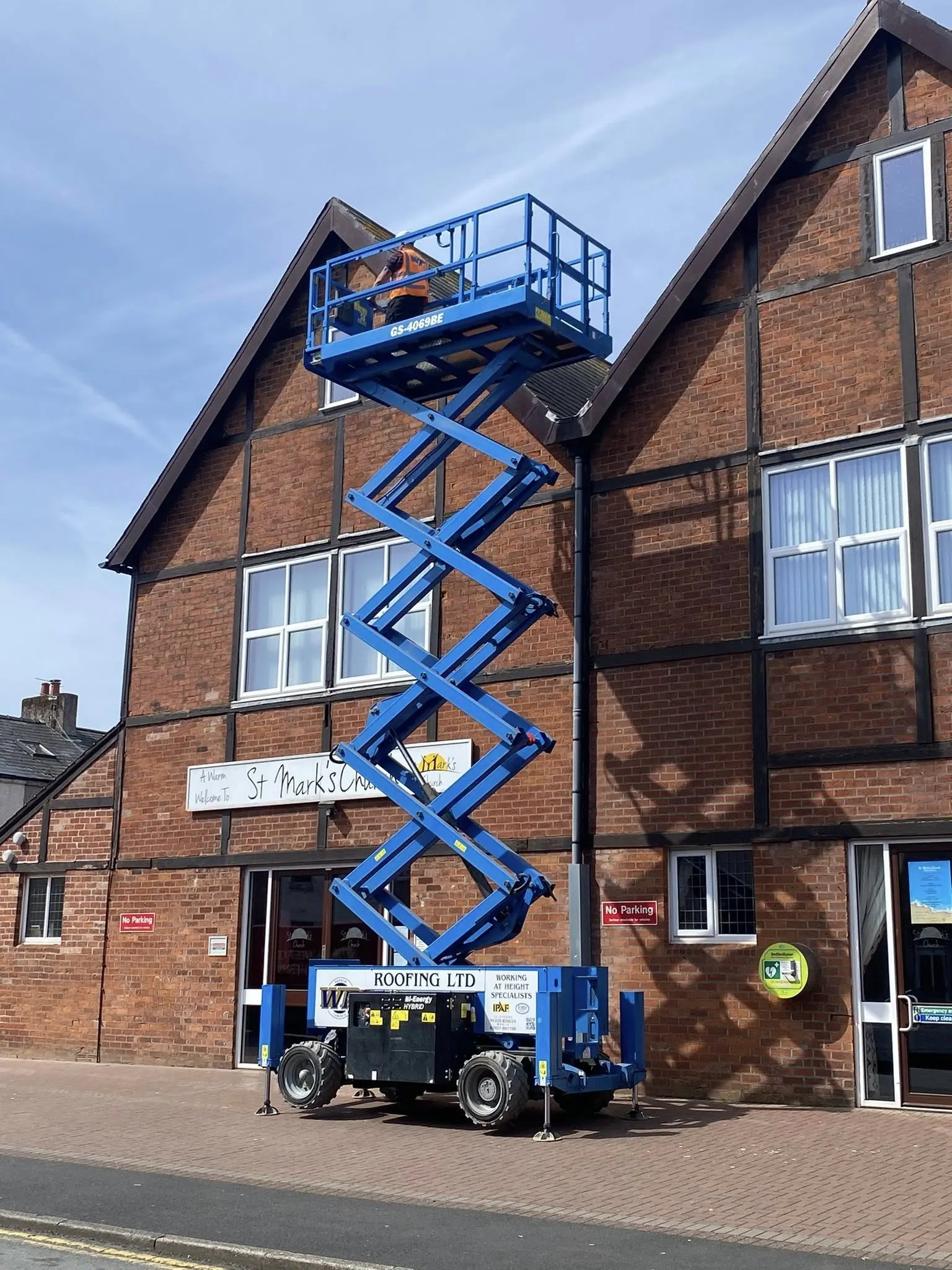 Working at Heights project — WP Roofing & Building Ltd, Cumbria #4