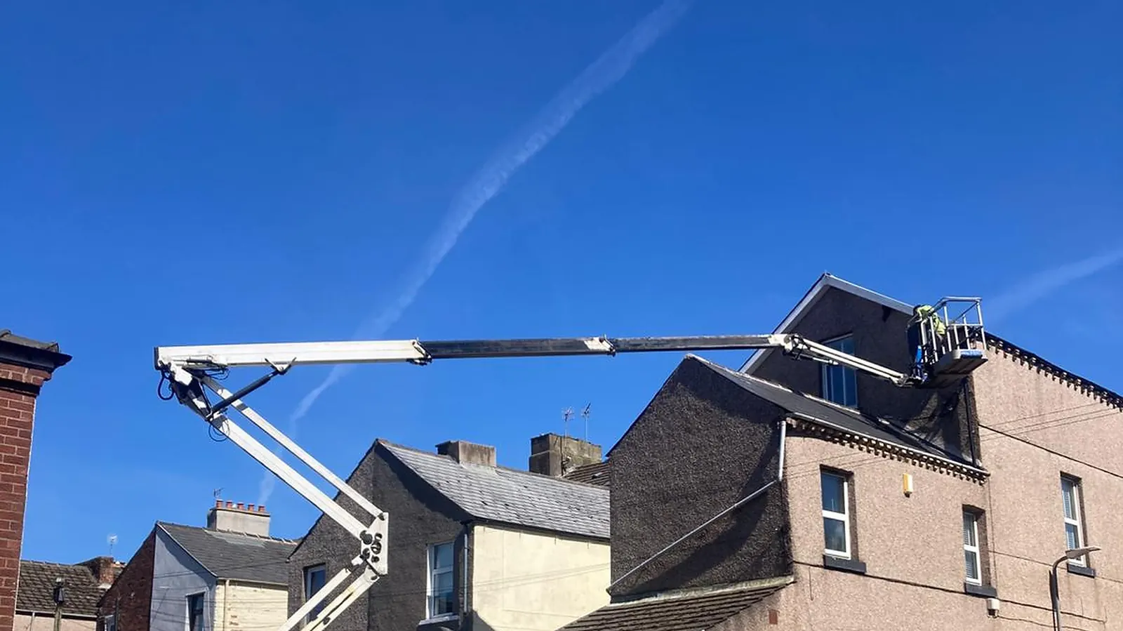 WP Roofing team working in Ulverston