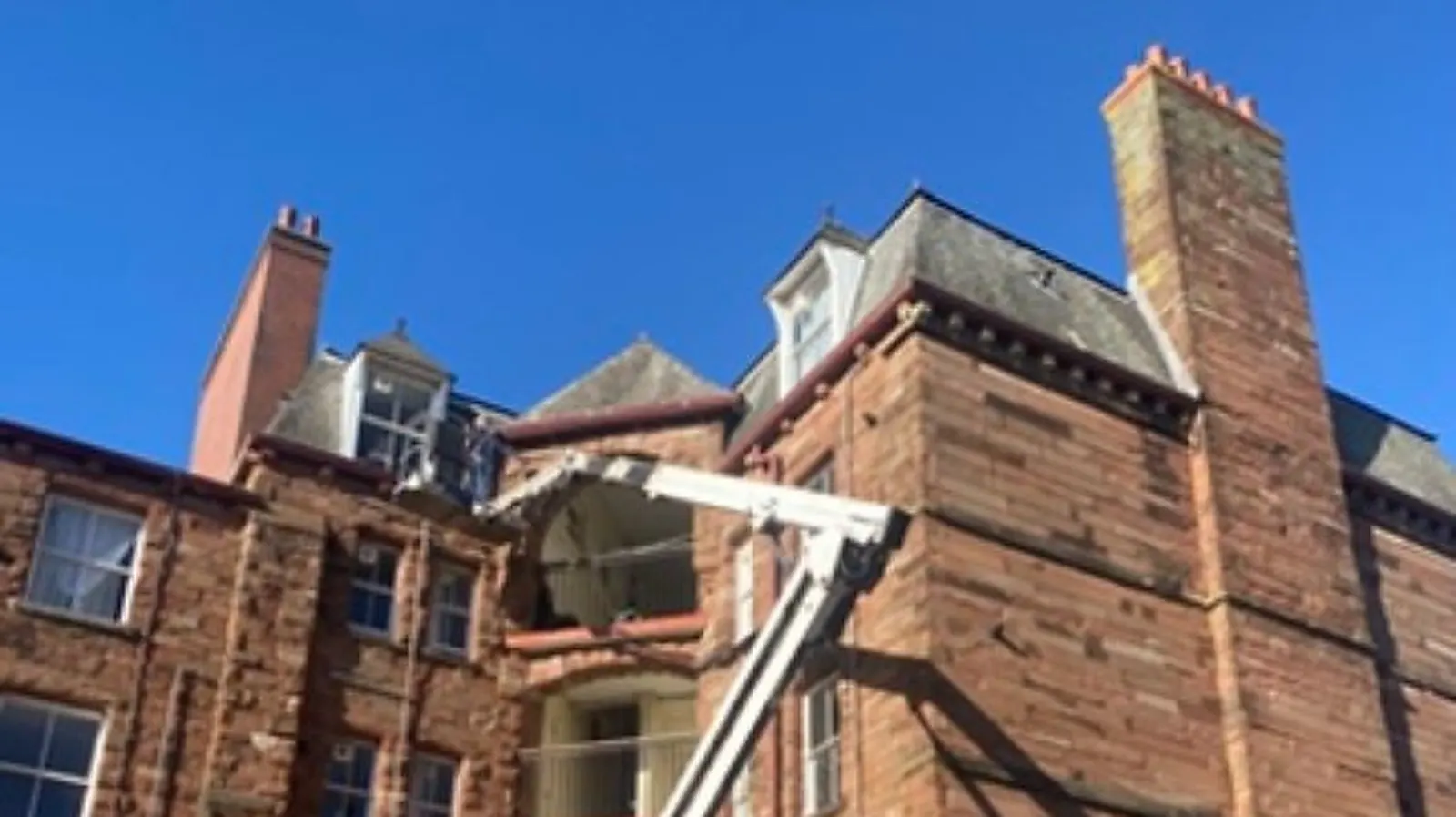 WP Roofing team working in Millom