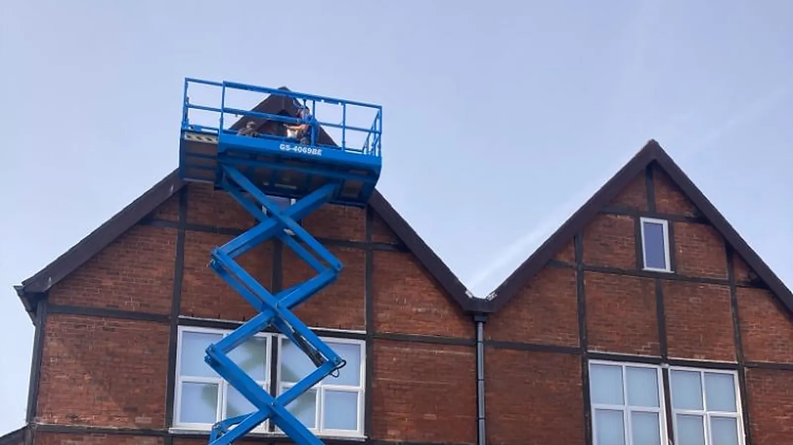 WP Roofing team working in Kendal