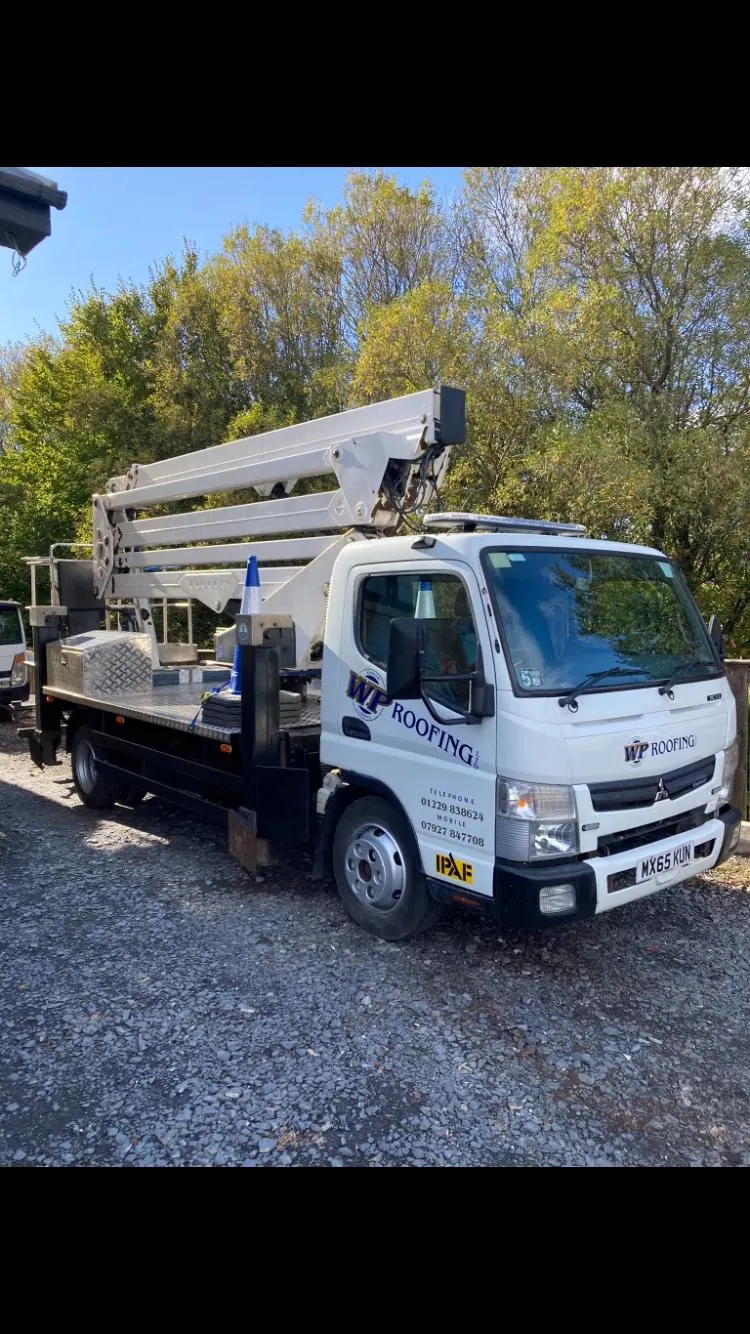 WP Roofing team working in Kendal